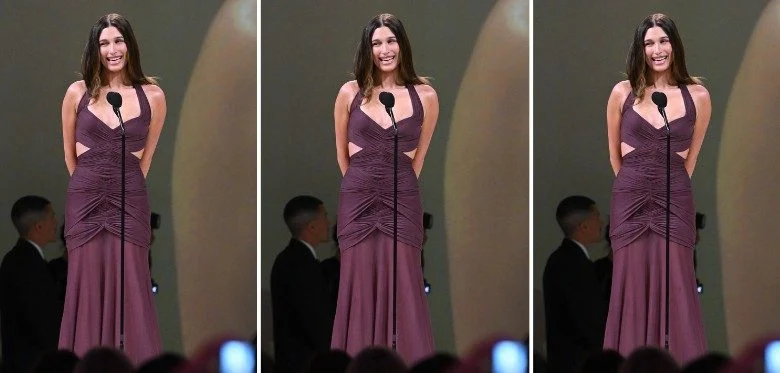 Hailey Bieber Makes a High Fashion Case for Aubergine