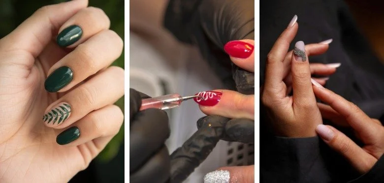 Well-maintained bridal nails for a flawless look