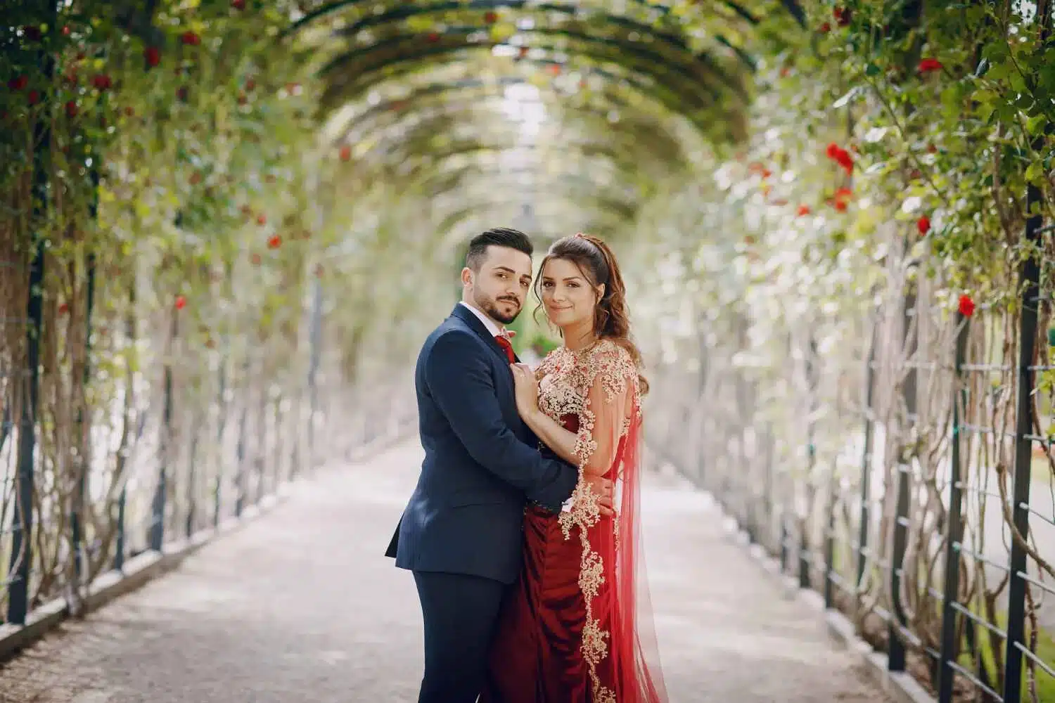 Wedding couple photography
