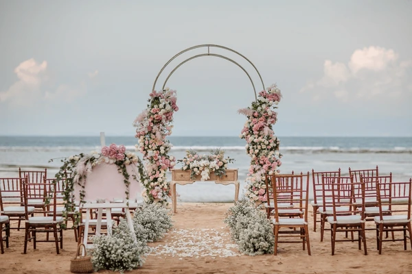 Beach destination wedding venue