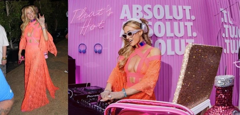 Paris Hilton Coachella 2025 Attire