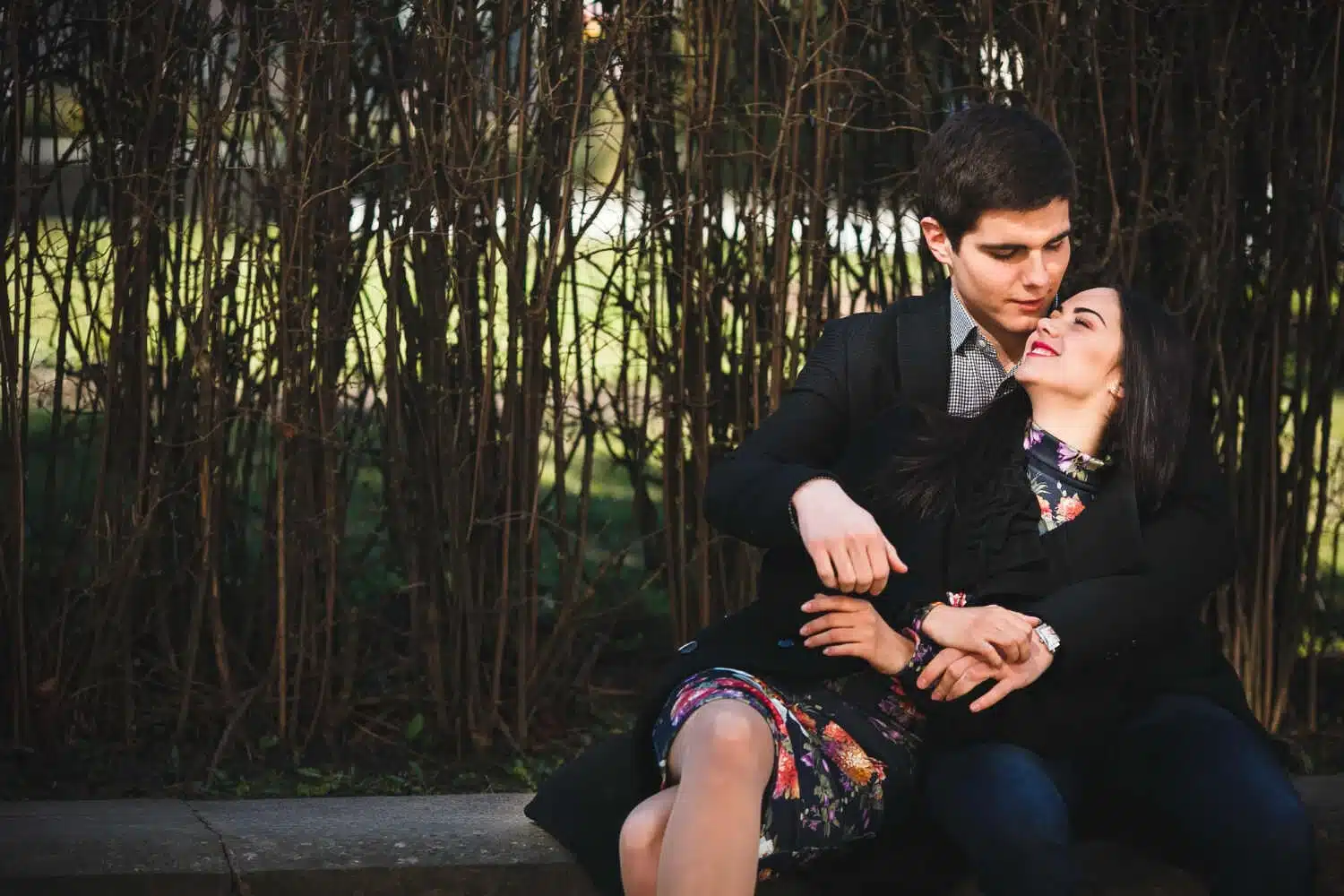 couple getting their photograph clicked
