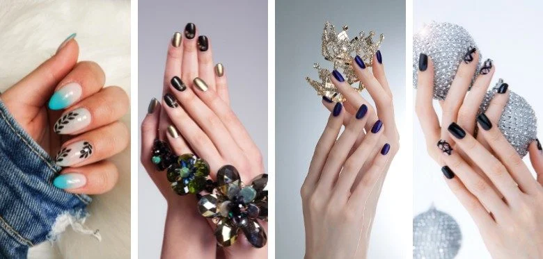 Various wedding nail designs to choose from