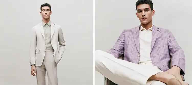 Men's Wedding Guest Attire: Patterns.