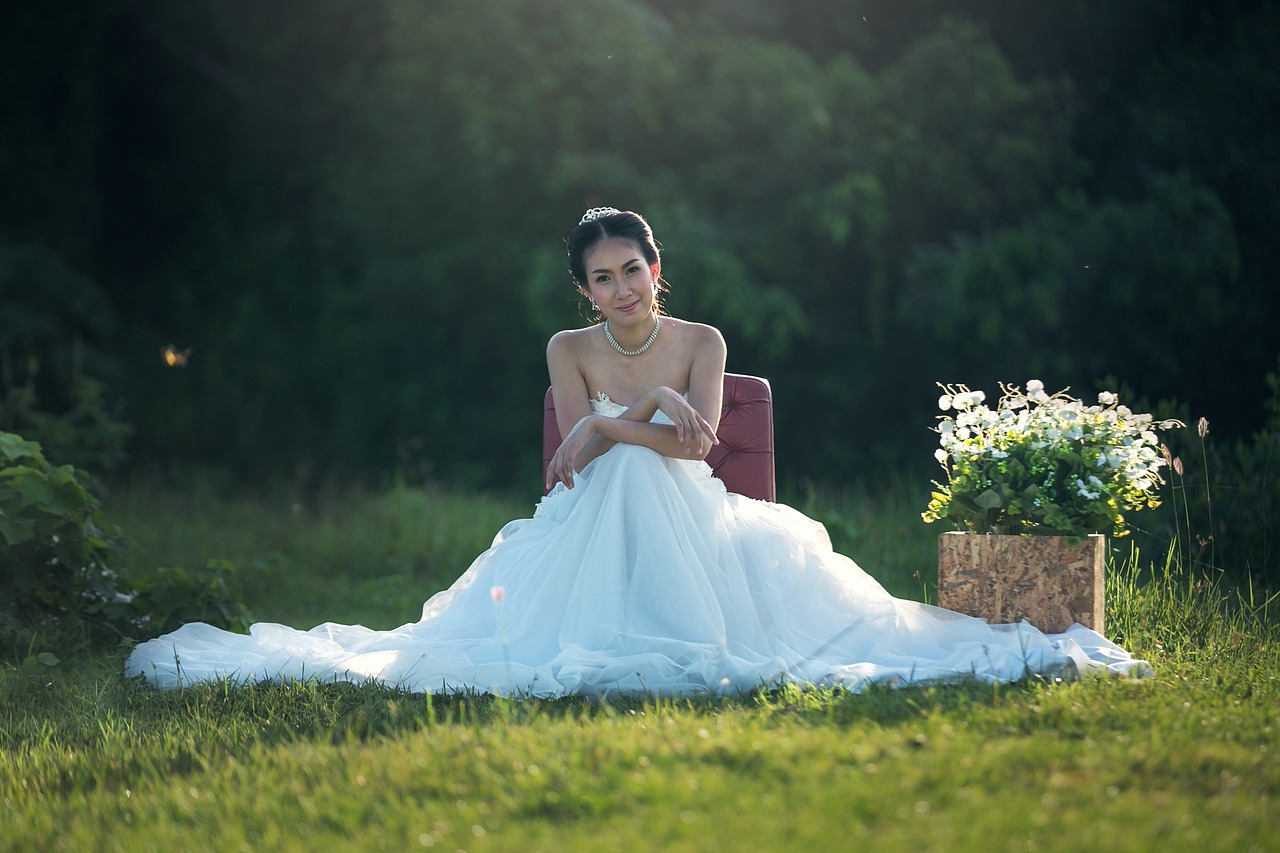Elegant short wedding reception dress for modern brides.