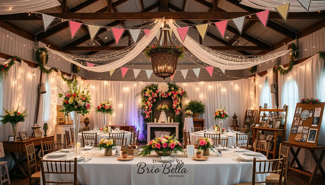 DIY wedding decorations