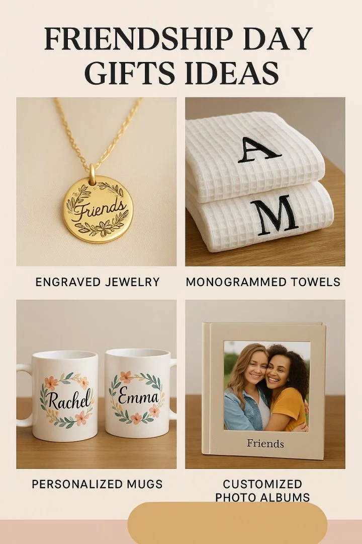 Personalize Friendship gifts for friends