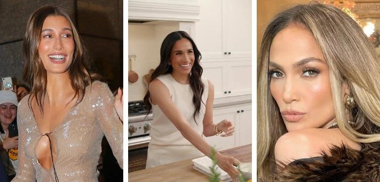 Celebrities inspired stunning manicures, inspiring the latest celebrity nail trends on Briobella.