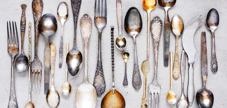 Silverware Set of Luxury Ideal for Romantic Dinners