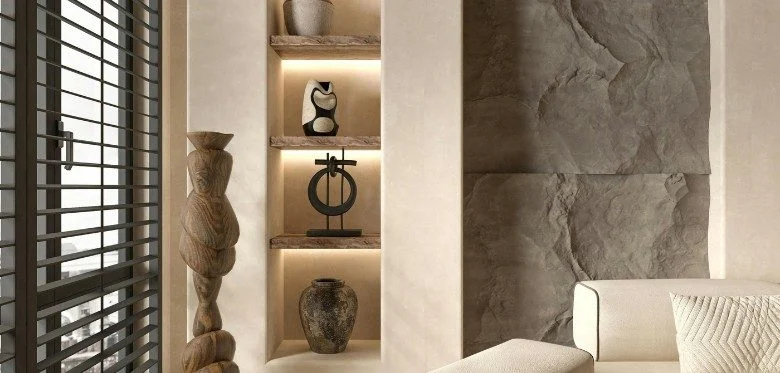 Wooden Home Decor Sculpture