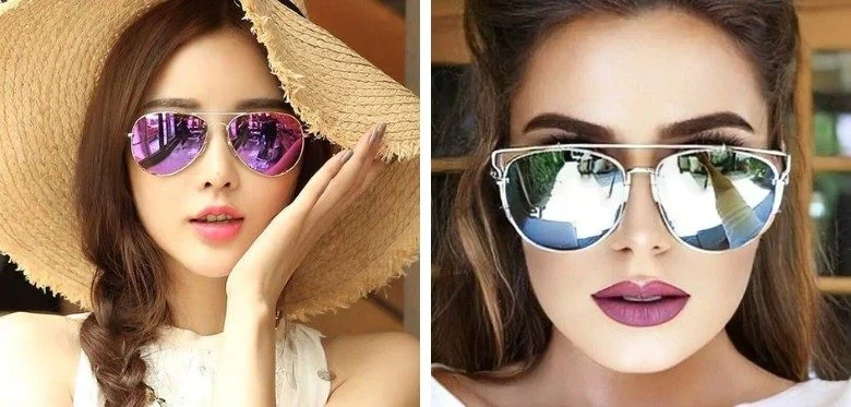 Reflective Futuristic Sunglasses