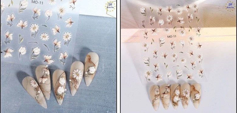 Elegant Lace Nail Stickers