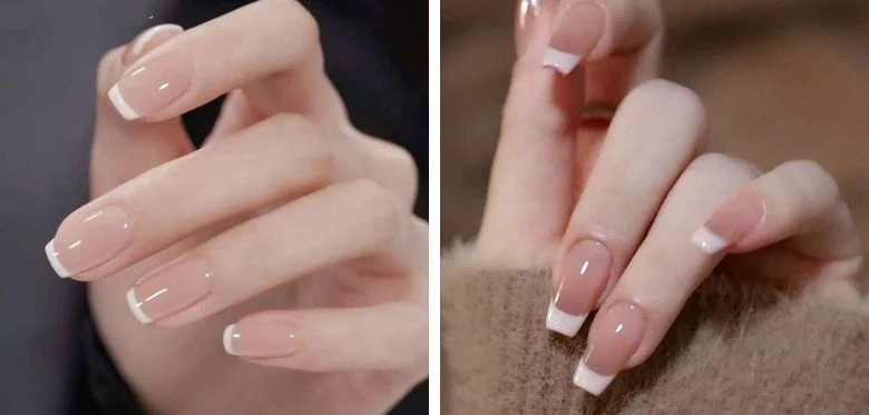 Nude Ombre Wedding Nails: A Soft Gradient Look
