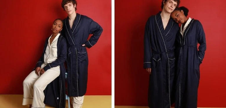 Matching Luxury Silk Robes