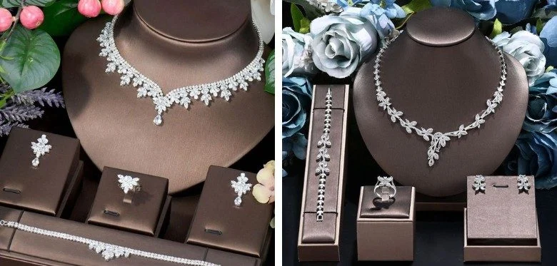Luxury Crystal Jewelry Set