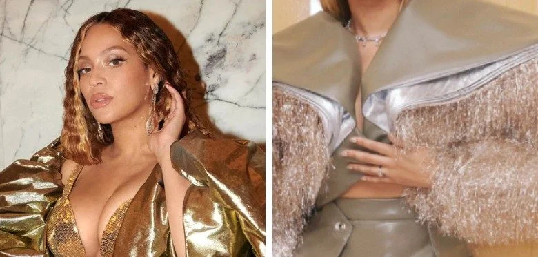 Metallic Chrome Nails Inspired by Beyonce