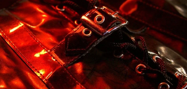 Designer Leather Corset Belt