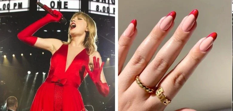 Red Carpet Red Nails: Inspired by Taylor Swift