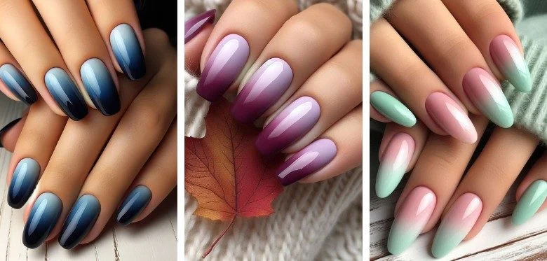 Perfect Ombre and Gradient Wedding Nails
