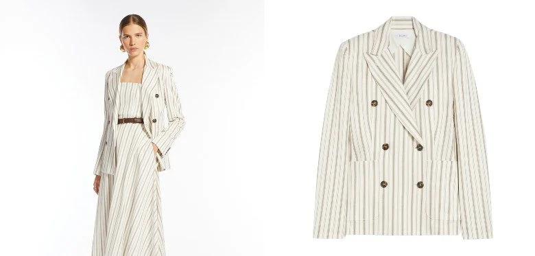 Designer Linen Blazer