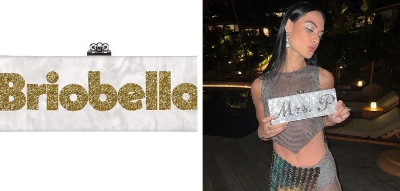 Custom Embroidered Clutch