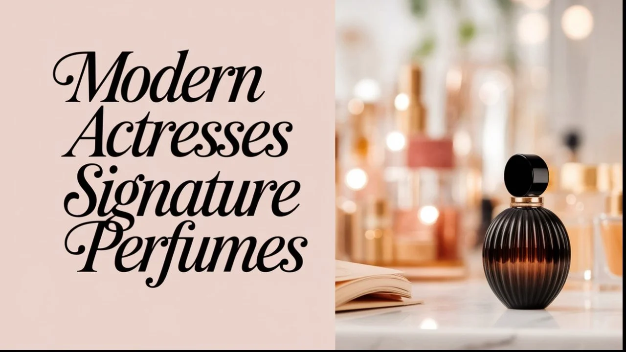 Modern Actresses signature perfumes