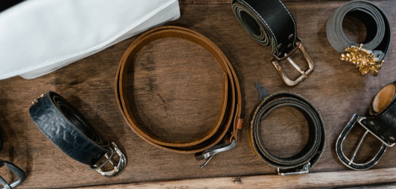 Premium leather designer belt for a refined look