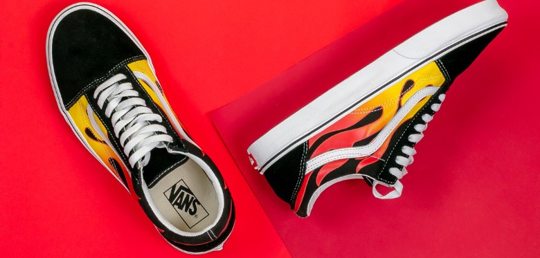 Stylish black luxury sneakers