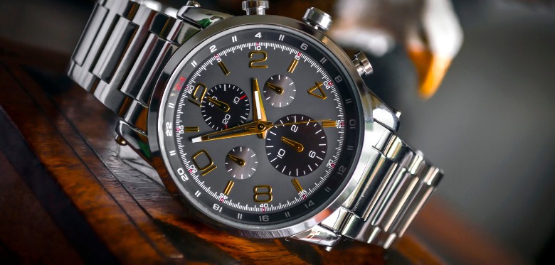 Sophisticated stainless steel timepiece