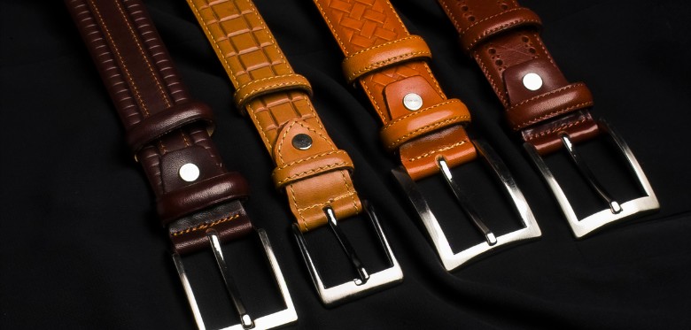 Elegant luxury belt with a statement buckle