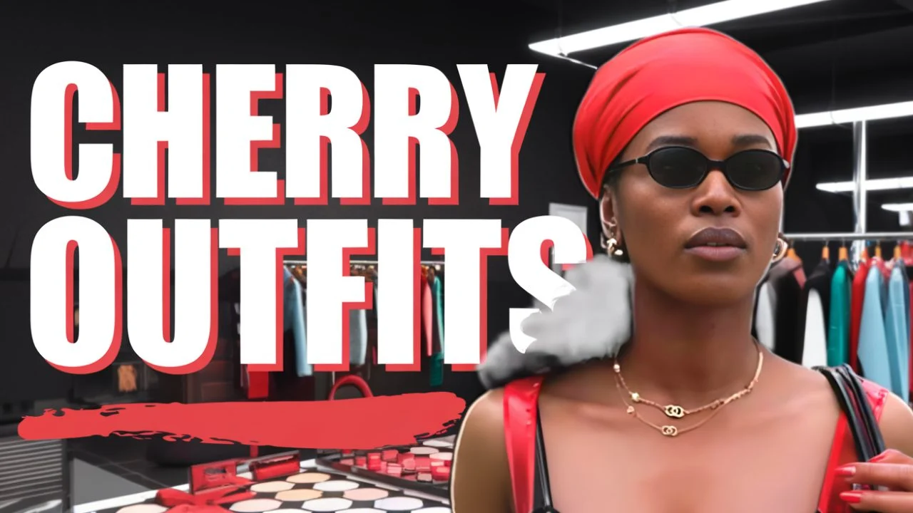 cherry outfits tik tok fashion trend