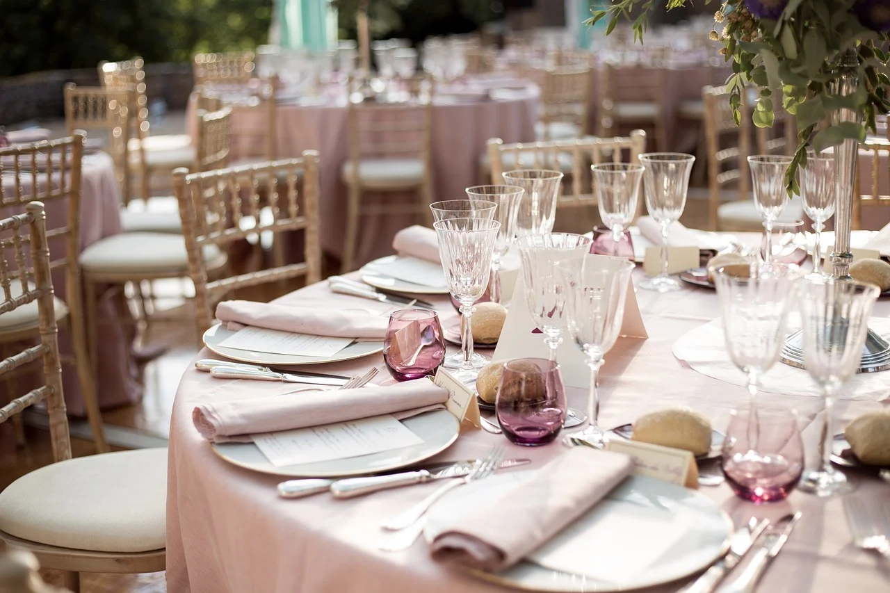 wedding table decoration