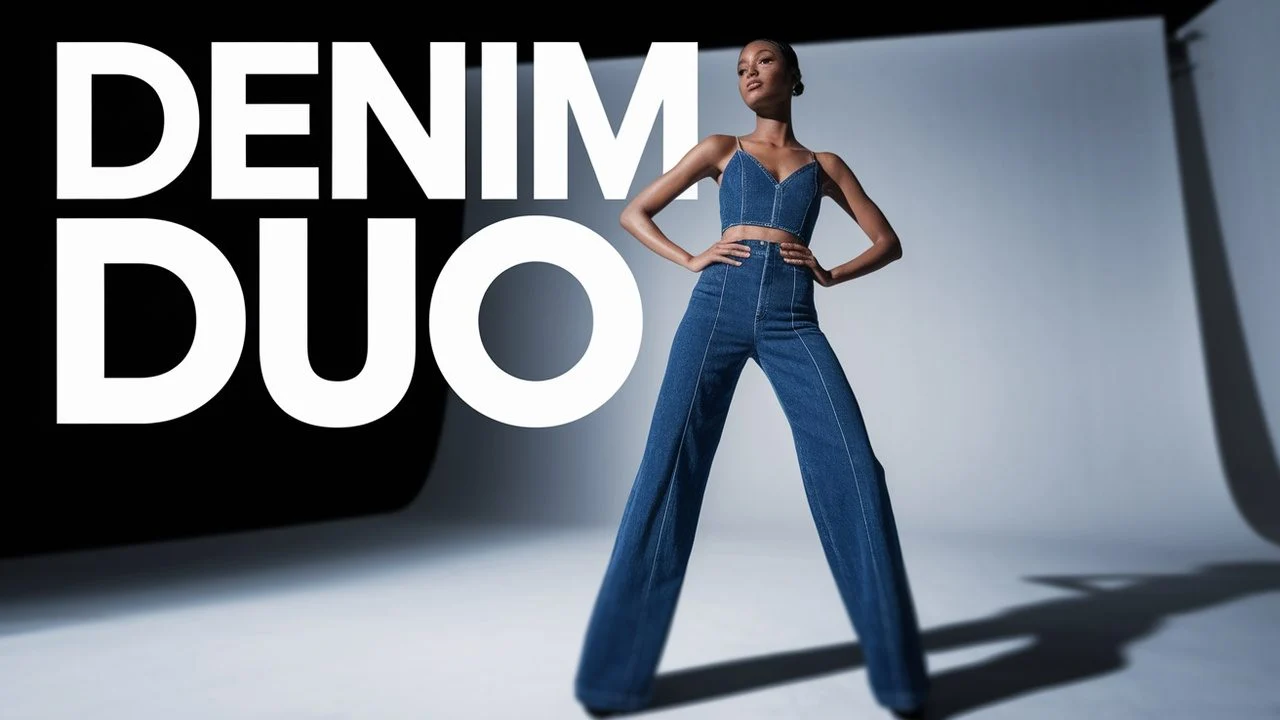 denim duo tik tok fashion trend