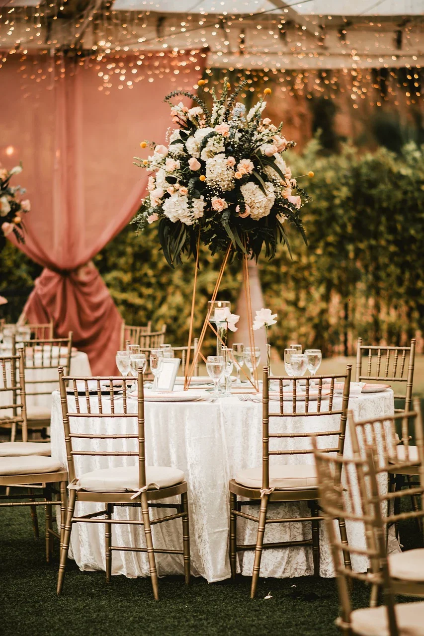 wedding table decoration