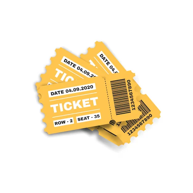 Ticket for tour gift