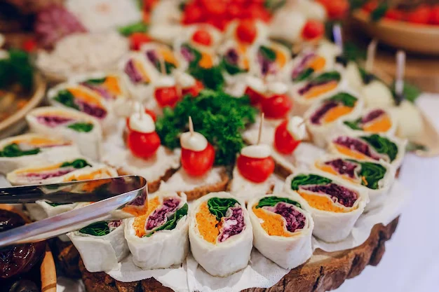 Food in wedding