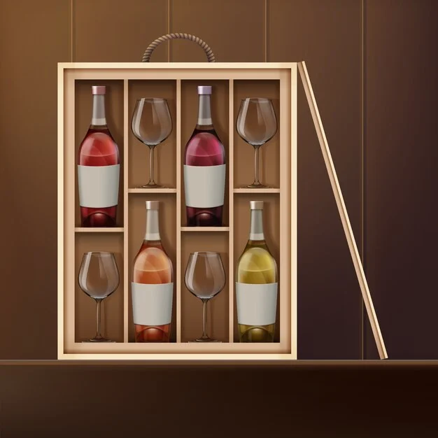 Personalized Champagne Box Set