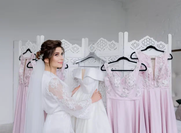 women shopping for bridal
