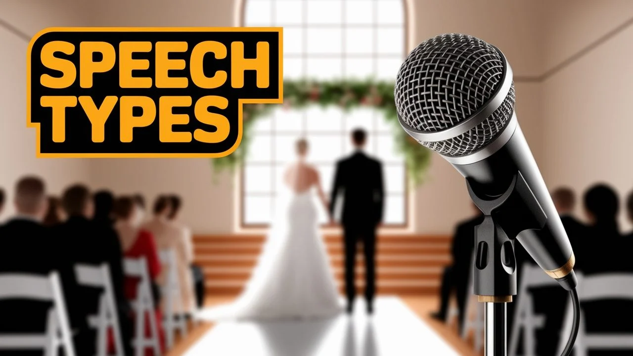 Types of Wedding Speeches