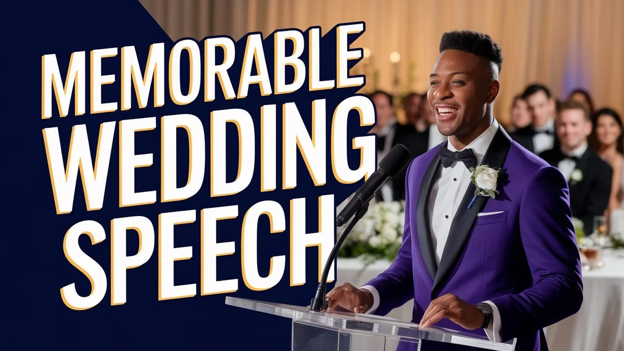 Crafting Your Wedding Speech